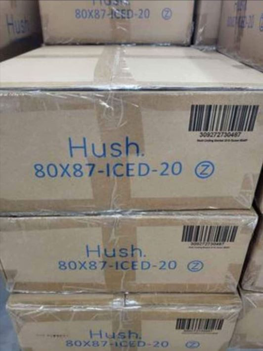 Hush Iced 2.0 Cooling Weighted Blankets - LARGE QTY FOR SALE in Bedding in St. Catharines - Image 2