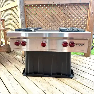 WOLF 36" Gas Range Stove, View more