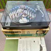 1977 SANSUI   SR-222 Manual   Turntable w/ original packaging.