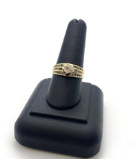 10 Karat Yellow Gold 4.1G w/ Cubic's Ring For Ladies $195