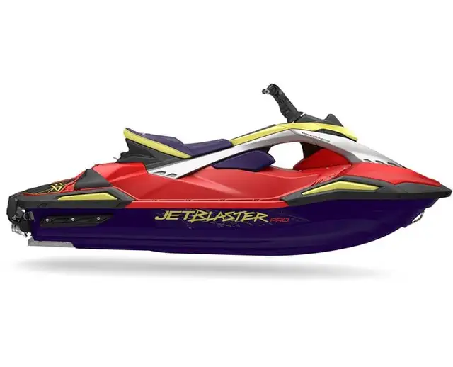 2026 Yamaha JetBlaster PRO 2-UP Imperial Red/Nightshade in Powerboats & Motorboats in Moose Jaw - Image 9