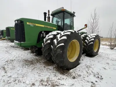 John Deere 12.5L 425HP, 24SP Pwrsync w/ Diff Lock, Firestone,710/70R42 Duals, 1250KGS Front Wheel We...