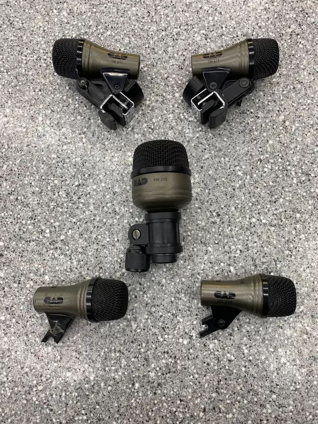 EAD 5 Piece Drum Mic Set in Pro Audio & Recording Equipment in City of Toronto - Image 2