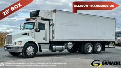 Heavy truck - # STOCK: C-34643 2015 KENWORTH T370 CAMION FOURGON RÉFRIGÉRÉ 2015 KENWORTH T370 REEFER...