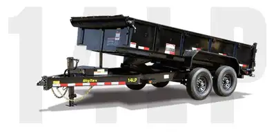 The 14LP Heavy Duty Low Profile Dump Trailer is built to handle your toughest jobs, whether you're i...