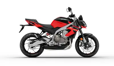 2026 Aprilia Tuono 457 $7,849 + $700 Freight + $400 PDI + HST + Licensing Colour: Piranha Red 2-year...