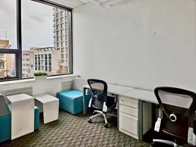 Get started right away with a ready-to-use office space to rent for two. Make a home for your busine...