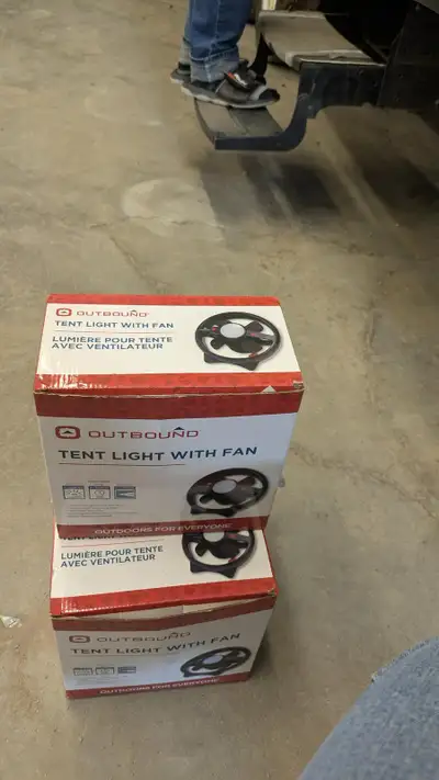 Outbound Camping/Tent Fan & Light, View more
