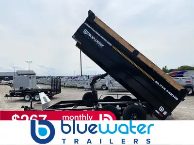 SALE!! REGULAR $13,715 NOW ONLY $12,825!! Bluewater Southland Trailers Tandem Axle Highside Dump Tra...