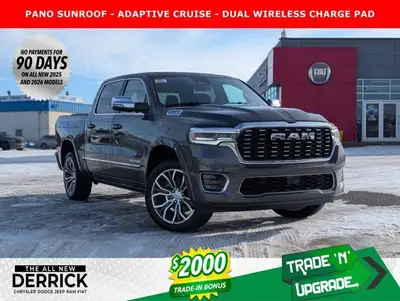 The 2026 Ram 1500 Tungsten in Granite Crystal Metallic combines refined style with advanced capabili...