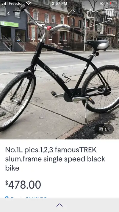 Kijiji trek bike sale