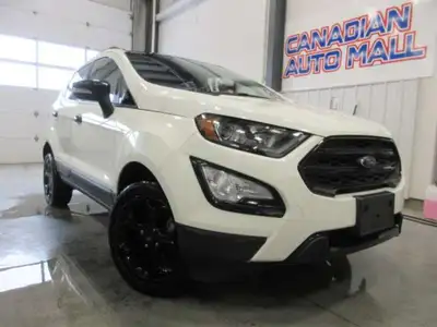 JUST 27,000 KM! ECOSPORT SES 4X4 WITH POWER MOONROOF, NAVIGATION, APPLE CARPLAY & ANDROID AUTO, HEAT...