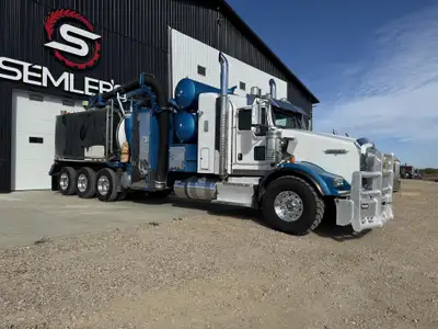 2015 Kenworth T800 Tri Drive Hydrovac Vac Truck Westech Advance Just had over 50k in work orders fro...