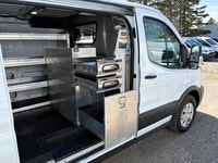 CAN FINANCE or LEASE, 2020 TRANSIT T-250 CARGO VAN, $5,000 UPFITTED Super Clean White Exterior with... (image 2)