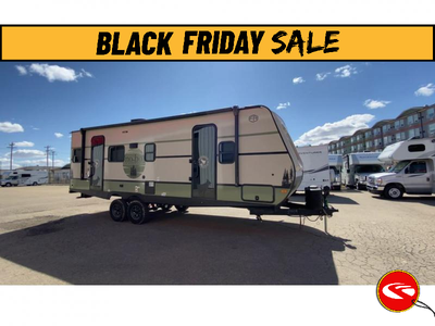 Forest River No Boundaries 20 Series travel trailer NB20.7 highlights: Queen Bed Theater Seating Sla...