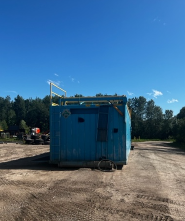 Bare Stationary Generator Skid shack 12' x 48' Located in Hudson Bay call HB Construction 306-865-25...
