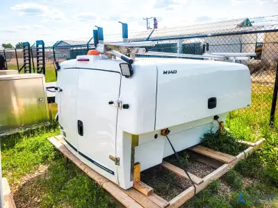 Brand new cab-height 6′5 slip-in service body fits in any short box, SRW truck box. -Length: 87" -We...