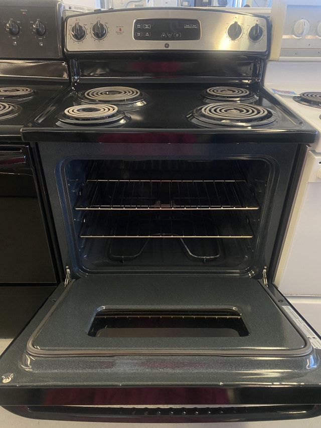 6184 Poêle Cuisinière à serpentins GE Stainless Coil Stove