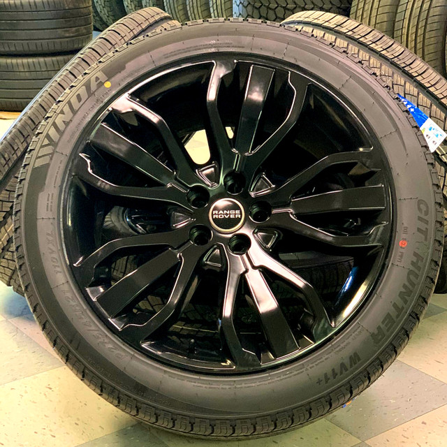 4 ORIGINAL Range Rover Wheels & Tires | 275/45R21 Tires in Tires & Rims in Calgary