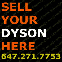 We buy Dyson / iRobot  for CASH! 647-271-7753