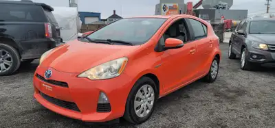 GARANTIE 1 ANS CREDIT DIRECT EN LIGNE AU WWW.AUTO-INTERNET.CA WOW 2013 TOYOTA PRIUS C HYBRID AUTOMAT...