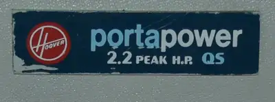 Vintage Hoover Porta-Power 2.2 Peek H.R. Model S1049 Nice Clean, View more