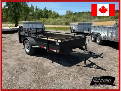 2027 Canada Trailers 5x10 Utility Trailer 2990LB GVWR, (1) 3500LB Axle with Easy Lube Spindles, Doub...