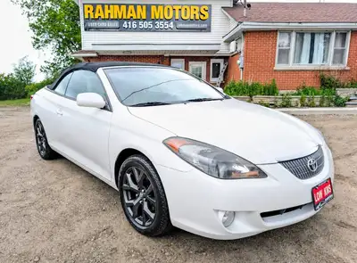 2006 TOYOTA SOLARA SE CONVERTIBLE WITH ONLY 139K!! HEATED SEATS! SOFT-TOP CONVERTIBLE! ORIGINAL MATS...