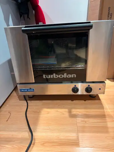 Like new Turbofan E22M3 commercial countertop conventional oven, View more