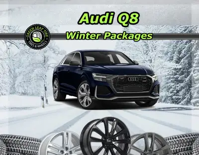 Audi Q8 winter tires and wheels winter package - Best Prices in GTA Audi Q8tires, we carry all major...