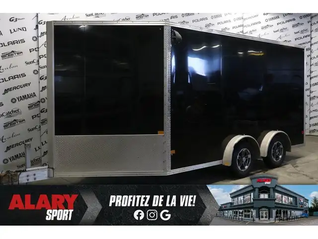 2022 Polaris Polaris PES7.5X14 REMORQUE FERMER TANDEM DEMO in Cargo & Utility Trailers in Laurentides - Image 2