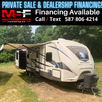 Welcome to Motorsports Financing - Kelowna! 2015 Crossroads Sunset trail