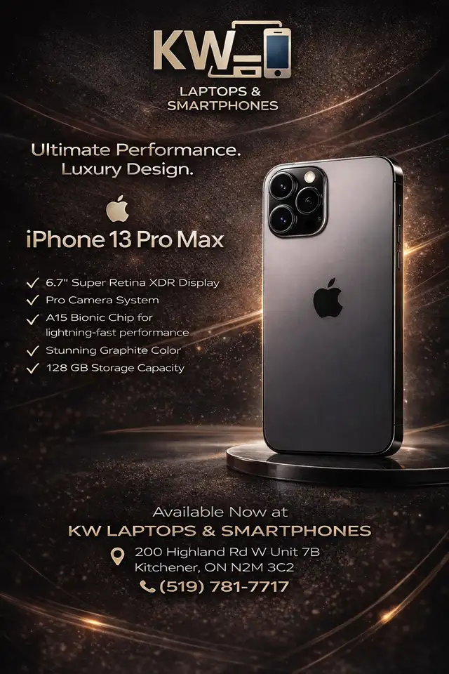 iPhone 13 Pro Max in Cell Phones in Kitchener / Waterloo - Image 2