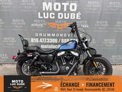 Harley-Davidson XL1200X Forty-Eight 2018 46 478 KM MOTO CANADIENNE MODÈLE NUMÉROTÉ 54/2400 GUIDON SU...
