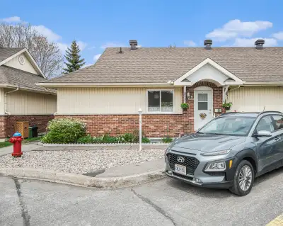 Hidden gem in the heart of Old Stittsville! Beautifully renovated 2-bedroom semi-detached END UNIT b...