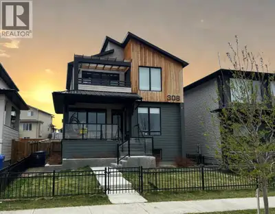 Modern family home ideally located across from a park with lake and walking paths in desirable Count...