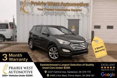 Welcome to Prairie West Automotive. 2013 Hyundai Santa Fe Limited Call: (306) 380-8858 Text: (306) 3...