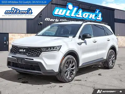 Come see this certified 2022 Kia Sorento X-Line AWD | 7 Passenger | Heated Wheel + Seats | Power Sea...
