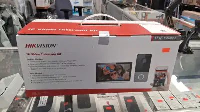 HIKVISION IP VIDEO INTERCOM KIT {DOOR BELL CAMERA} Techvision Electronics 1261 Kennedy Road. Unit 4...