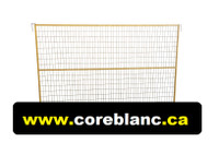 Construction Temporary Fence - Core Blanc Group Inc