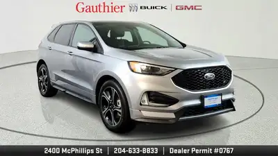 The 2021 Ford Edge ST blends SUV practicality with sporty performance thanks to its powerful twin-tu...