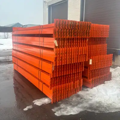 USED Redi rack Beams 12' x 5" for Pallet Racking warehouse rack, View more