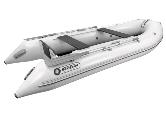 2024 NEW Navigator Inflatable Boat LP320BK - 11ft, German PVC in Canoes, Kayaks & Paddles in St. Albert - Image 2