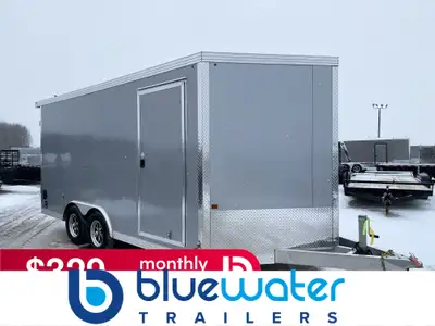 Canadian Mennonite Built Aluminum Enclosed Carhauler Trailer is $15,835.00 or $316.67/month! Ord: E1...