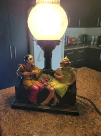 Old Metal Lamp