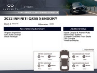 The 2022 INFINITI QX55 Sensory is a luxury crossover coupe that revives the bold, athletic spirit of... (image 1)