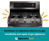 Gas Appliance Repair - Installation - Réparation Electros au gaz