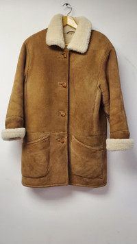 Vintage Danier Genuine Sheepskin Coat