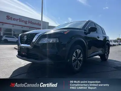 Slide into this sleek 2022 Nissan Rogue SV, boasting a Super Black exterior and a surprisingly spaci...