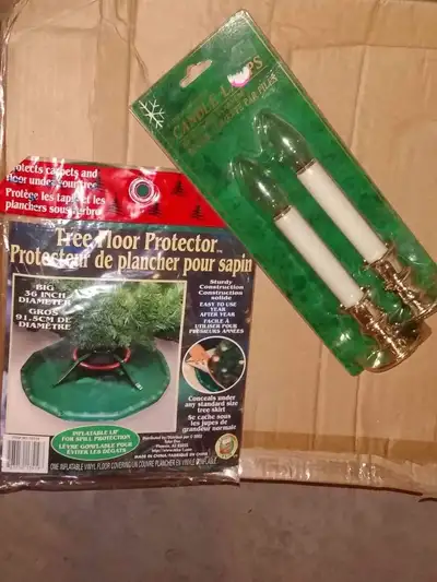 Tree Floor Protector & Candle Lamps Set, View more